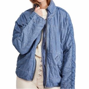 Free People Dolman Quilted Jacket